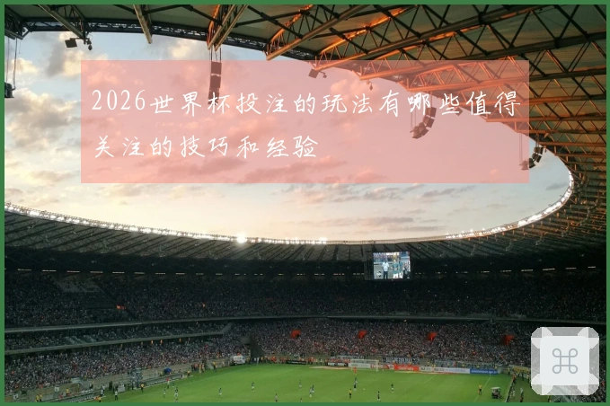 2026世界杯投注的玩法有哪些值得关注的技巧和经验