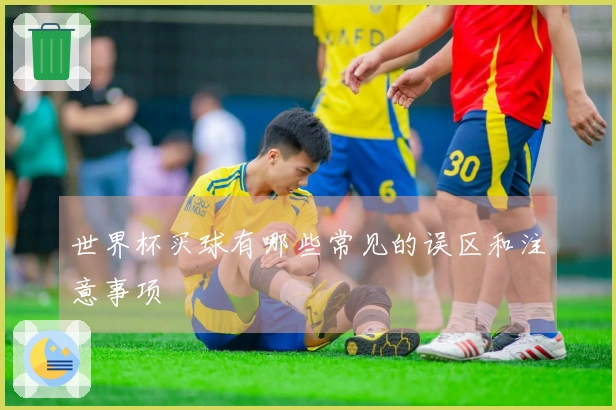 世界杯买球有哪些常见的误区和注意事项